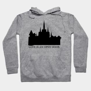 Love Is An Open Door Castle Hoodie